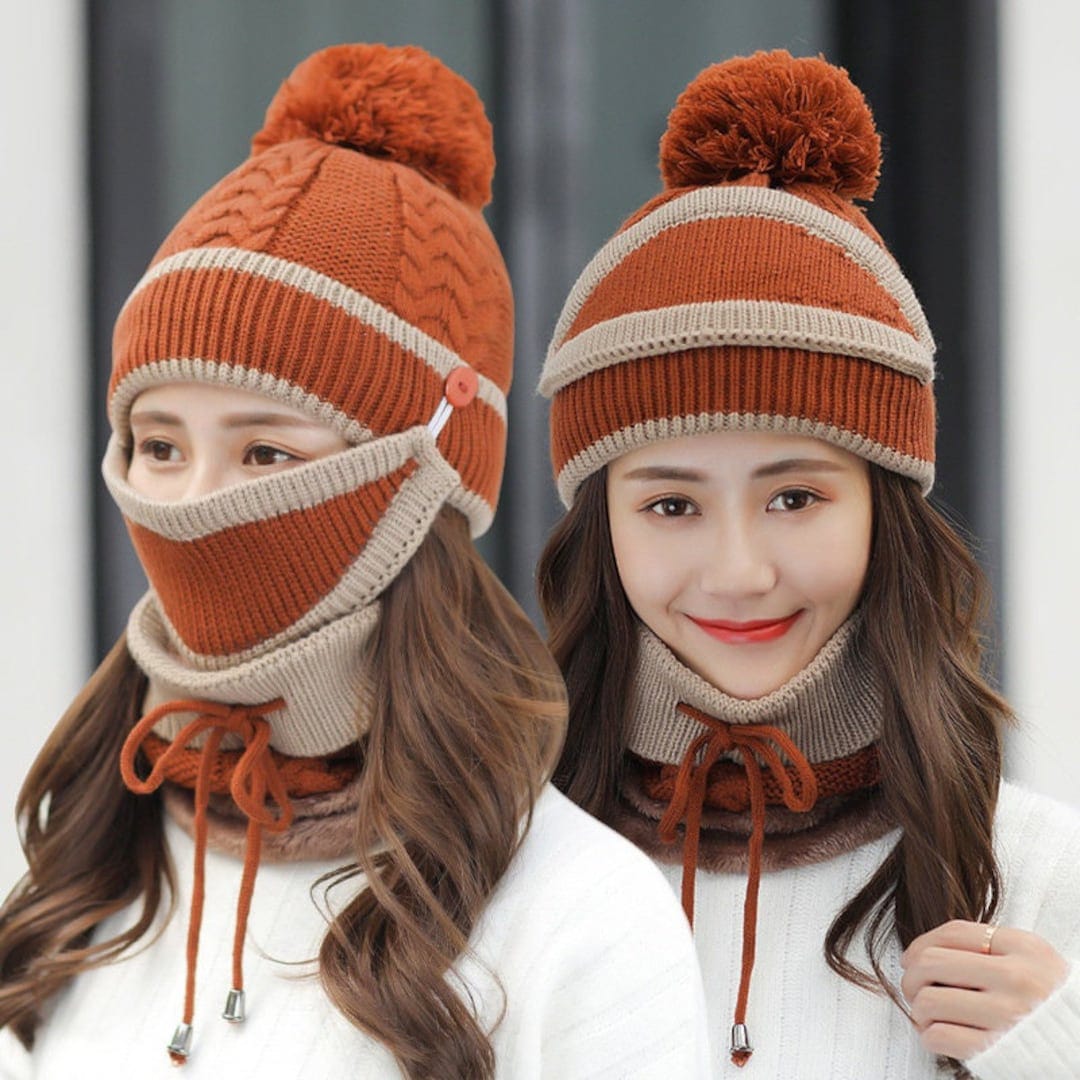 Ladies Winter Caps (brown)