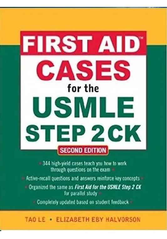 FIRST AID CASES FOR THE USMLE STEP 2 CK