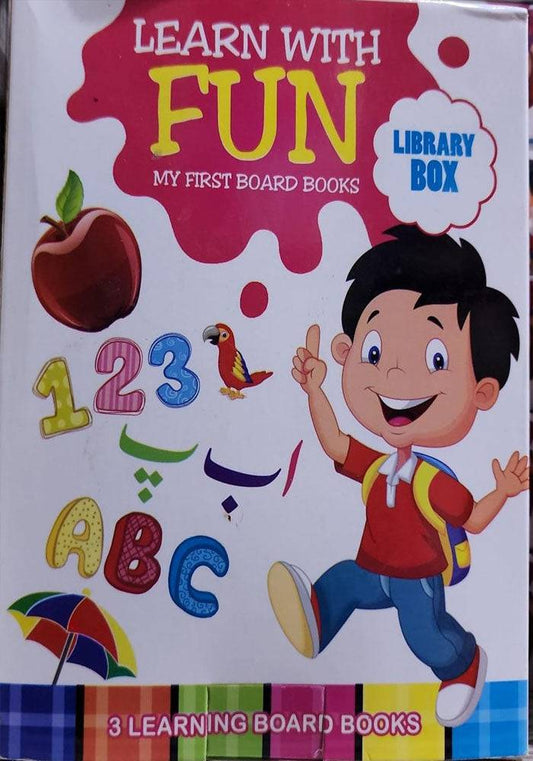 Learning With Fun (Library Box 3 Books Set)