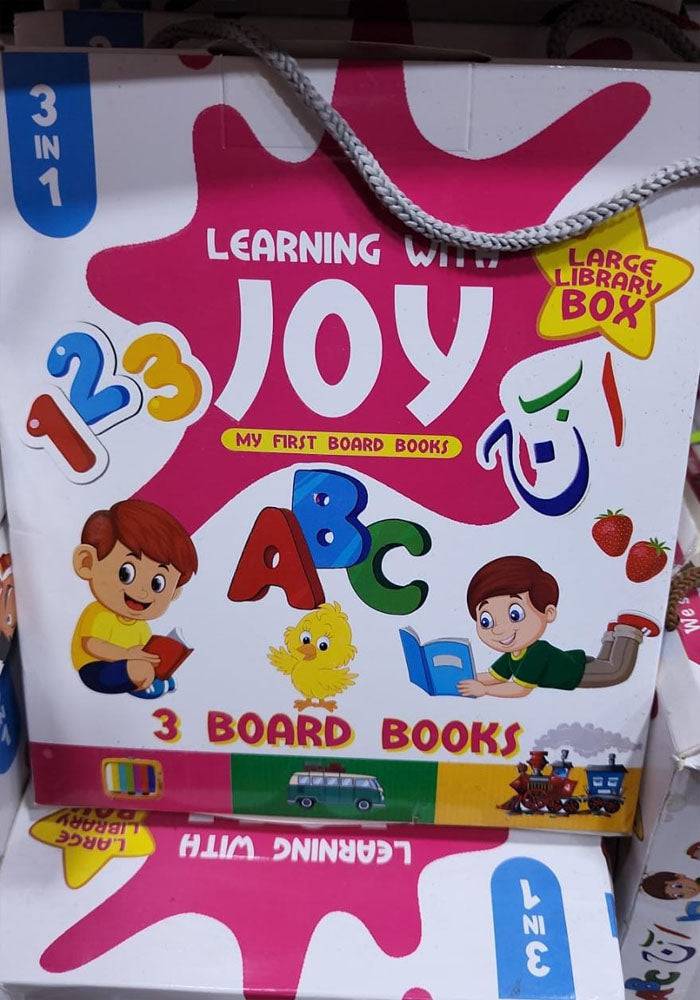 Learning With Joy (Library Box 3 Books Set)