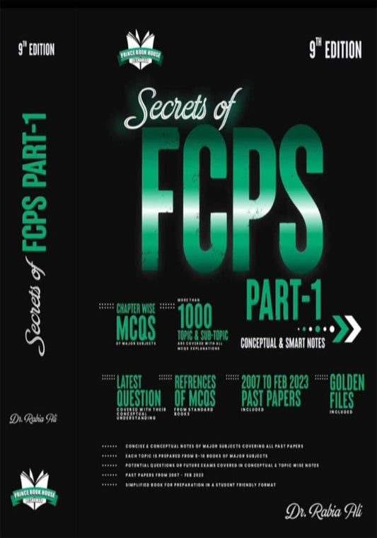 Secrets of FCPS Part 1 9th Edition Dr Rabia Ali