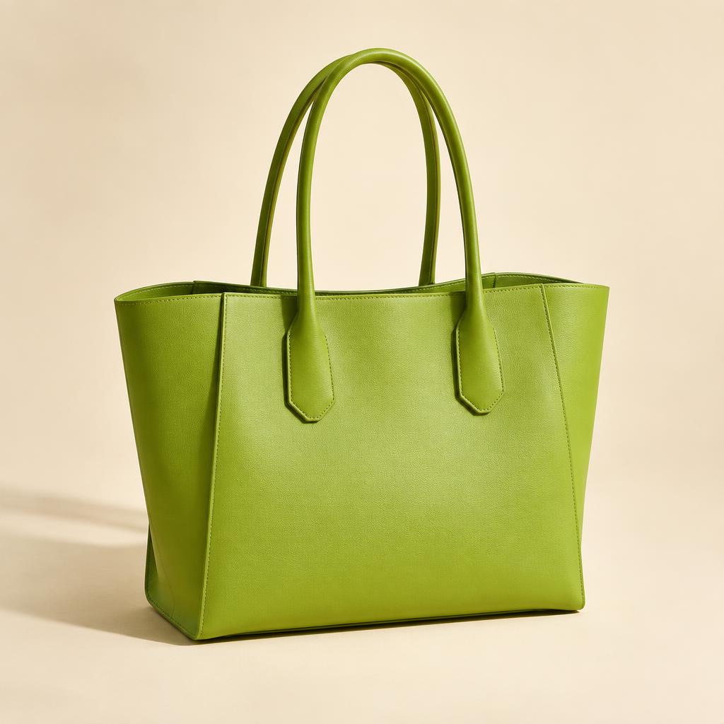 Kinfolk lime tote storefront